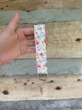 Pastel Floral Key Chain